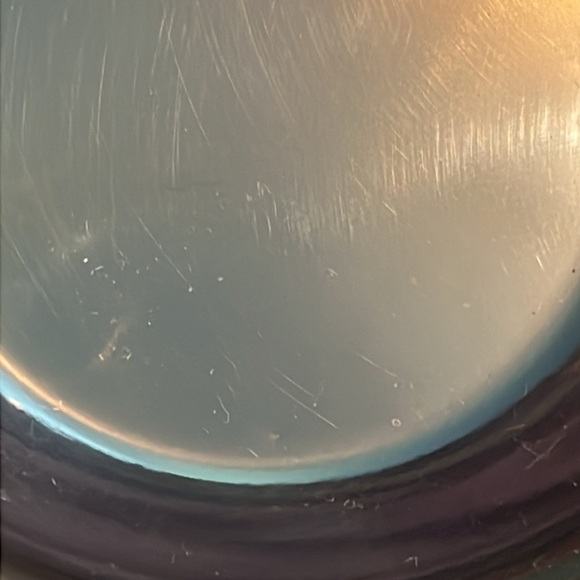 stainless steel & matte Ink blue 1.5, 3 & 5 quart set of 3 bowls-NWT - Picture 14 of 16